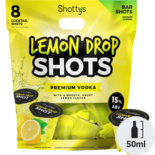 Shottys Vodka Lemon Drop Shots