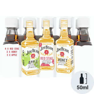 Jim Beam Red Stag & Honey & Apple Variety Pack