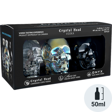 Crystal Head Vodka 50ml Gift Set
