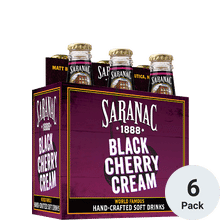 Saranac Soda Black Cherry Cream
