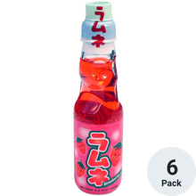 Ramune Strawberry Soda