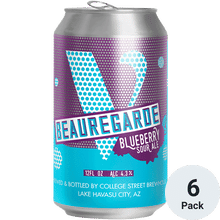 College Street V. Beauregarde Blueberry Sour Ale