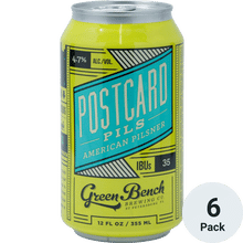 Green Bench Post Card Pils