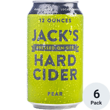 Jack's Hard Cider Pear