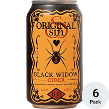 Original Sin Black Widow Hard Cider