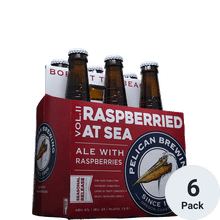 Pelican Raspberried at Sea