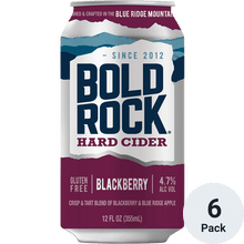 Bold Rock Blackberry Cider