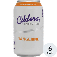 Caldera Tangerine Hard Seltzer