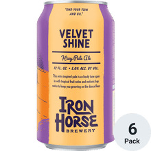Iron Horse Velvet Shine Hazy Pale Ale
