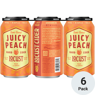 Locust Cider Juicy Peach