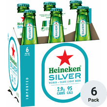 Heineken Silver Import Lager Beer