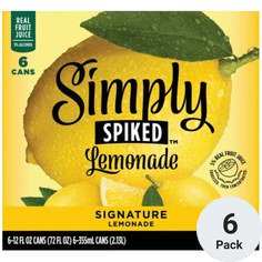 Simply Spiked Lemonade
