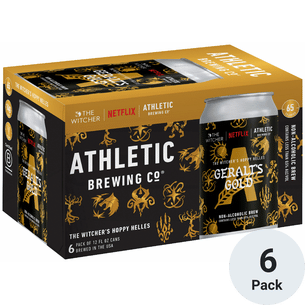 Athletic Non-Alcoholic Geralt's Gold Hoppy Helles Lager