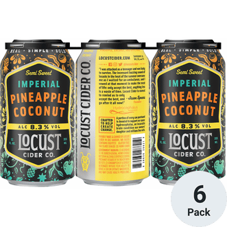 Locust Cider Imperial Pineapple Coconut