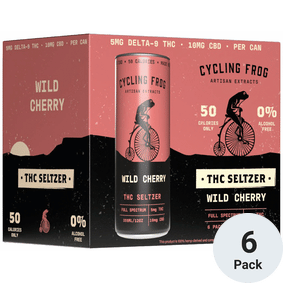 Cycling Frog Wild Cherry THC Seltzer