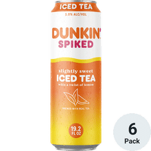Dunkin Spiked Slightly Sweet Iced Tea