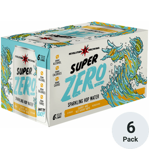 Revolution Super Zero Non-Alcoholic Sparkling Hop Water