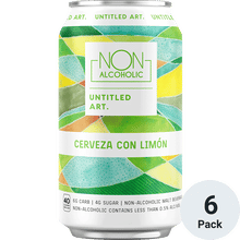 Untitled Art Non-Alcoholic Cerveza Con Limon