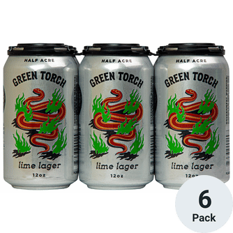 Half Acre Green Torch Lime Lager