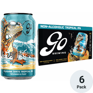 Go Brewing Non-Alcoholic Sunshine State Tropical IPA