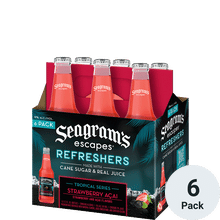 Seagrams Escapes Tropical Refreshers Strawberry Acai