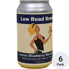 Low Road Lemon Blueberry Blonde Ale