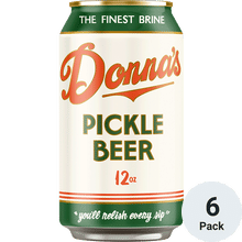 Donna's Pickle Beer Lager