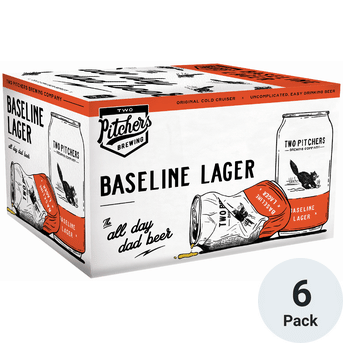 Two Pitchers Baseline Lager