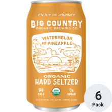 Big Country Watermelon Pineapple Organic Hard Seltzer