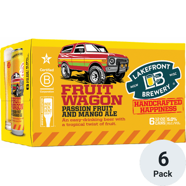 Lakefront Fruit Wagon Passion Fruit and Mango Ale