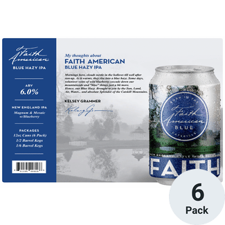Faith American Blue Hazy IPA