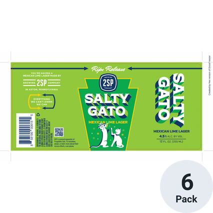 2SP Salty Gato Mexican Lager