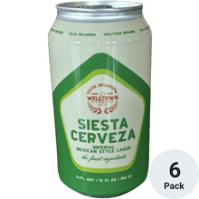Welltown Siesta Cerveza Mexican lager
