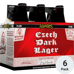 Founders Czech Dark Lager 6pack Bottles