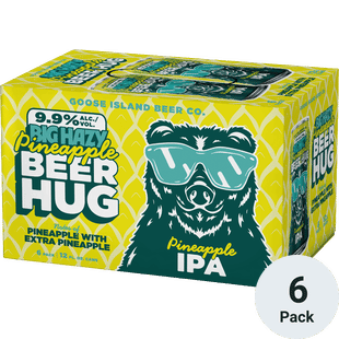 Goose Island Big Hazy Pineapple Beer Hug