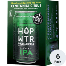 HOP WTR x Stone Non-Alcoholic Centennial Citrus Double Hopped IPA