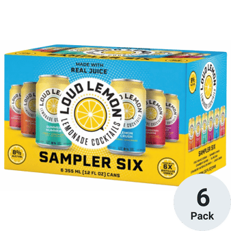 Loud Lemon Sampler Six Variety Pack