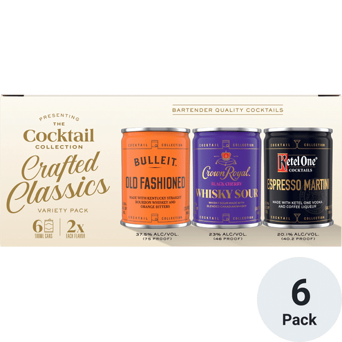 Cocktail Collection Variety 6 Pack