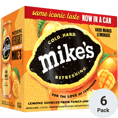 Mike's Hard Mango Lemonade 6 Pack Can