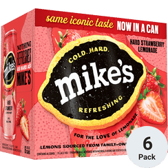 Mike's Hard Strawberry 6 Pack Can