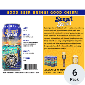 Pizza Port Sunset Stroll IPA