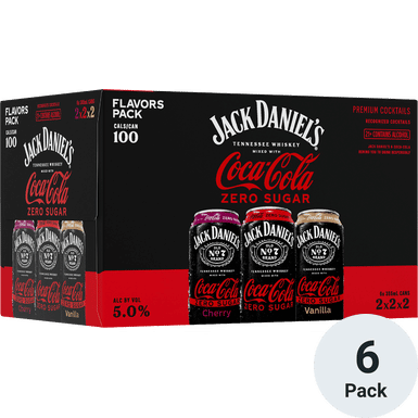 Jack & Coke Zero Variety Pack