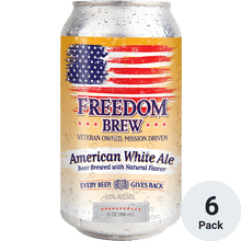 Freedom Brew American White Ale