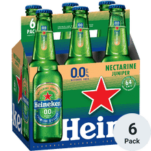 Heineken 0.0 Nectarine Juniper Non-Alcoholic Beer