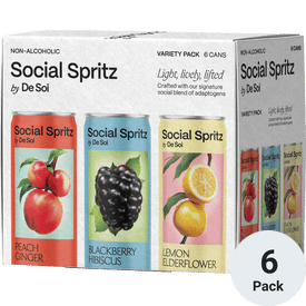 Social Spritz by De Soi Non-Alcoholic Variety Pack