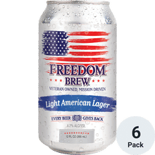 Freedom Brew Light American Lager