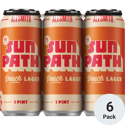 AleSmith Sun Path Peach Lager