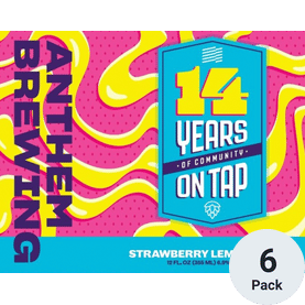 Anthem 14th Anniv Strawberry Lemonade IPA
