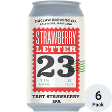 DuClaw Strawberry Letter 23