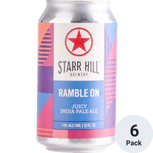 Starr Hill Ramble on NE IPA